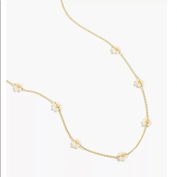 Madewell Jewelry Madewell Freshwater Pearl Daisy Choker